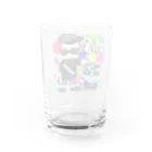 秘密結社(ㆁөㆁ)青い鳥のギャングスタ＆唯我HIPHOP丸シリーズ Water Glass :back