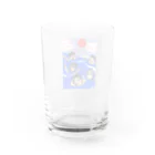 ぬい太くんの友達たちの海水浴 Water Glass :back