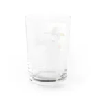 おとぼけ姉さんSHOPの黒頭巾ちゃん色替え透明ドレスグラス Water Glass :back