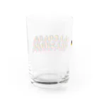 ALLCOLORーALLSHAPEのブランドロゴ!001 Water Glass :back