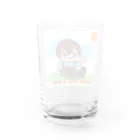 小さ目ちゃんの大き目ちゃん屋さんの大き目ちゃんの日向ぼっこ Water Glass :back