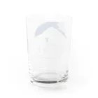 信州とうみ観光協会の祢津煎餅　湯ノ丸山のスキー Water Glass :back