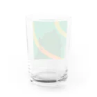 バーチャルゴブリン🗿毎週火曜22時配信のバーチャルゴブリン　シルエット Water Glass :back