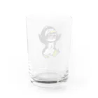 くさっているひとのむい　ペンギングッズ Water Glass :back