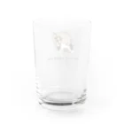 ちくわ屋のでんぐり返らんうりちゃんグラス Water Glass :back