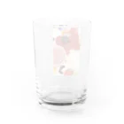 こぱの花とフルーツ Water Glass :back