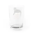 くらはしれいの黒猫トト Water Glass :back