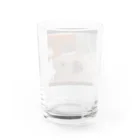 アヤナシトリィSHOPのキンクマハムスター　おつきみ日誌 Water Glass :back