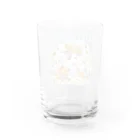 ビューン ワークスのAlmond Water Glass :back