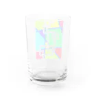 ウンチッチのクリアー幾何学 Water Glass :back