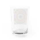 usa100の血走った眼力 Water Glass :back