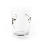 Drecome_Designのウデムシ Water Glass :back