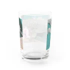 ちゃんねるおミズのおミズぐっず(マングローブオオトカゲ) Water Glass :back