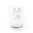 LaegjarnWorksShop!!のれぎゃ米グラス Water Glass :back