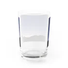 空置き場店のいつかの夜明け Water Glass :back