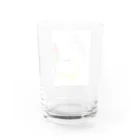 ロサンゼルス美術館のショベルカーさん Water Glass :back