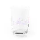 020worldの華々しい花々 Water Glass :back