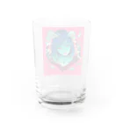 ヒビコイのミンミンピンク（スッピン） Water Glass :back