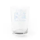 おうりょうじの玉蘭blue（白木蓮/ハクモクレン/マグノリア） Water Glass :back