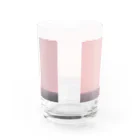 TOBA TOBA COLAのSUNSET PINK Water Glass :back