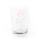 まるぴーとモフモフな愛犬のまるぴーとモフモフな愛犬 Water Glass :back