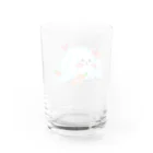 塩茹でそらまめのみみながうさぎ Water Glass :back