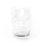 オダギリフタゴのチワワたちのポッツァレラとリチャード(チワワ) Water Glass :back