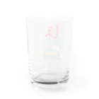こめちゃん商店のほほほ湯　ほの字 Water Glass :back