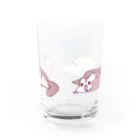 momongaloveのモモンガのモモちゃん Water Glass :back