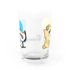 カナリヤのパンドラとベスケ Water Glass :back