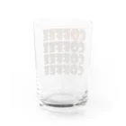 tamaccoの珈琲 Water Glass :back