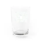 かのこのしろいねこ Water Glass :back