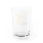 イラストレーター　　fuyuのくまよしの手洗い Water Glass :back