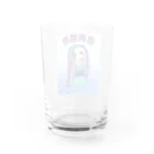 ANIMAL WORLDのアマビエちゃん Water Glass :back