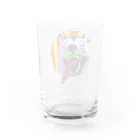 3eyesのZODIAC dog（戌）　円 Water Glass :back