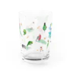 MIKIHO＠トリピカルのオウムグラス Water Glass :back