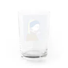 ワタナベの真珠の耳飾りガール Water Glass :back