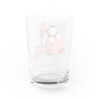 ももよりの鯉乗り童子 Water Glass :back