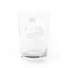 浮世絵はんの線路でお琴 Water Glass :back