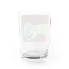 HOLMのハナブトオオトカゲ Water Glass :back