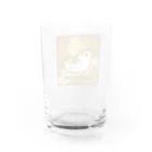 nodokaのもじゃむしグラスばななちょこみるく Water Glass :back