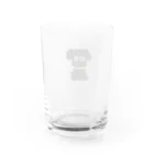 しろごはんのトイプードル Water Glass :back