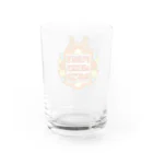 165の店のLOGO B　【FUNNY MERRY PARTY】 Water Glass :back