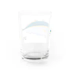 sea kingのブリ Water Glass :back