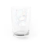 H2oのひょっこり水ちゃんグラス Water Glass :back