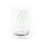 おおたの売り場の緑のバケモン Water Glass :back