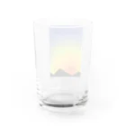 ALLCOLORーALLSHAPEのYuuyake Water Glass :back