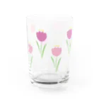 hikageの大きめチューリップ Water Glass :back