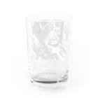 未来の猫のサーカス Water Glass :back