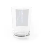 さきちゃんのおみせのwater drops Water Glass :back